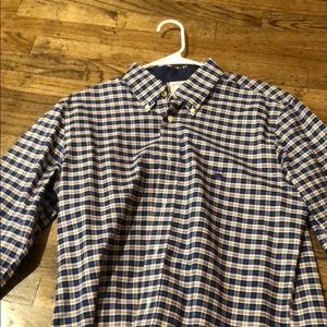 Brooks brothers check pattern shirt regent fit